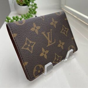 Louis Vuitton Monogram Wallet/Business Card Holder